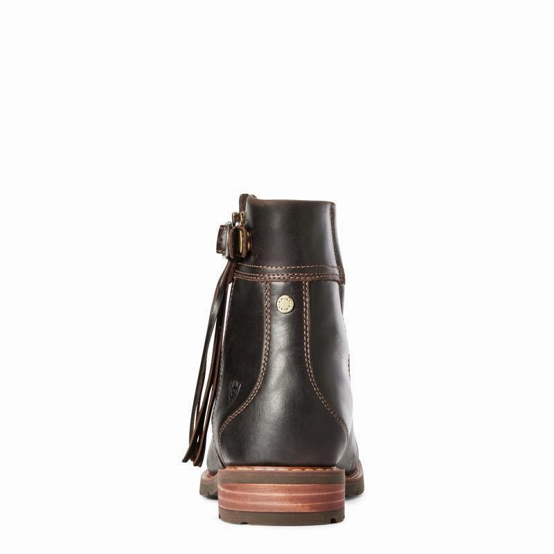 Ariat Abbey Waterproof Ladies Tassel Ankle Boot - Mocha Limited Time Sale Hot Pick Online
