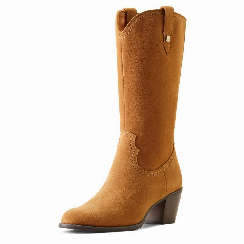 Ariat Addison Ladies Boot - Carmel Suede Mega Hot Offer