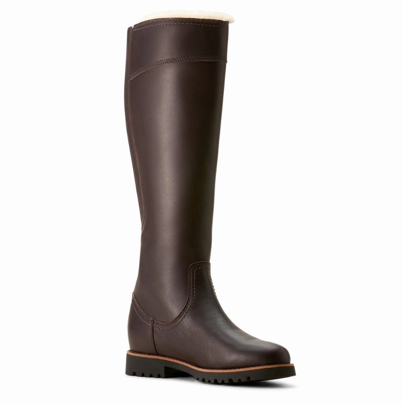 Limited Stock Hot Deal Ariat Arlington Sherpa Waterproof Ladies Boot - Espresso