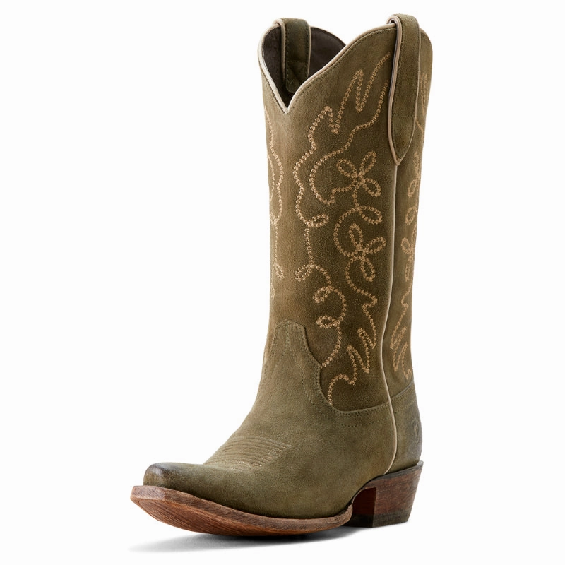 Ariat Jukebox Ladies Boot - Soft Olive Dont Miss These Savings