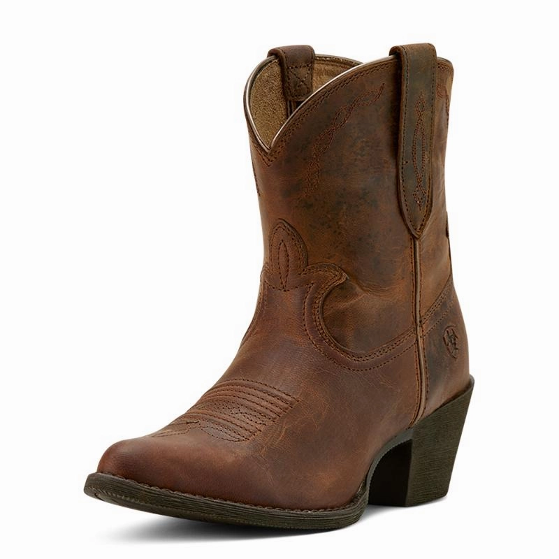 Ariat Maggie Ladies Western Boot - Sassy Brown Instant Deal Today