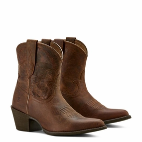 Ariat Maggie Ladies Western Boot - Sassy Brown Limited Offer Alert