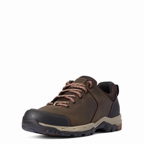 Flash Sale Alert Ariat Skyline Low Waterproof Mens Shoe - Distressed Brown