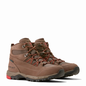 Ariat Skyline Summit H2O Mens Waterproof Boot - Bitter Brown/Red Flash Sale Now
