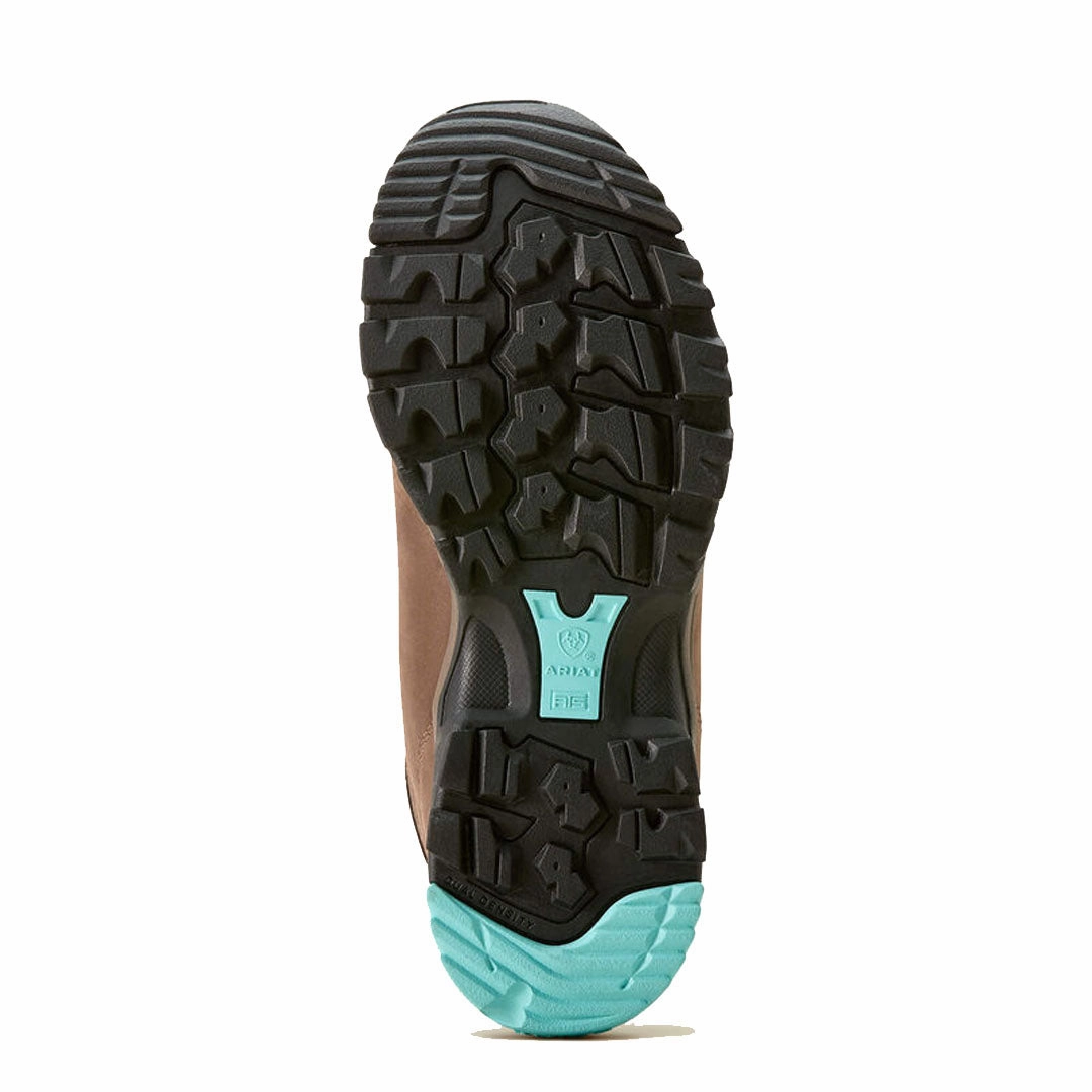 Deal Frenzy Today EndofWeek Deals Ariat Womens Skyline Summit H2O Bitter Brown / Aqua