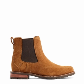 Weekend Sale Special Ariat Womens Wexford Chelsea Boot Chestnut