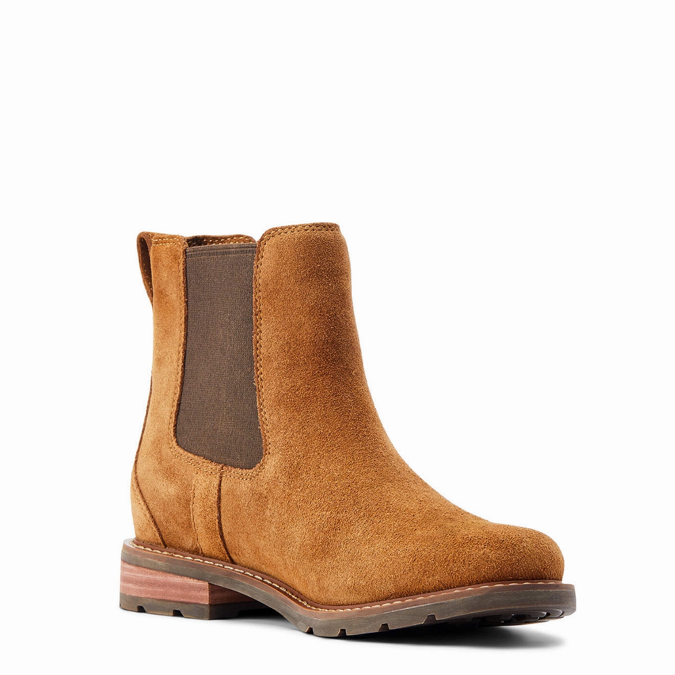 Ariat Womens Wexford Chelsea Boot Chestnut Exclusive Holiday Deal