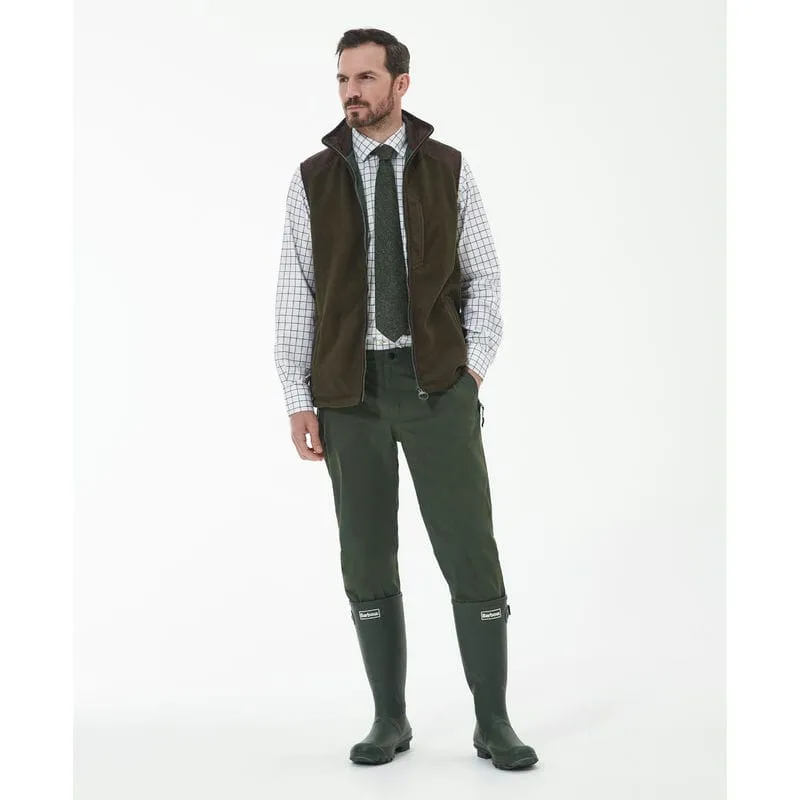 Todays Special Savings Barbour Active Mens Fleece Gilet - Olive