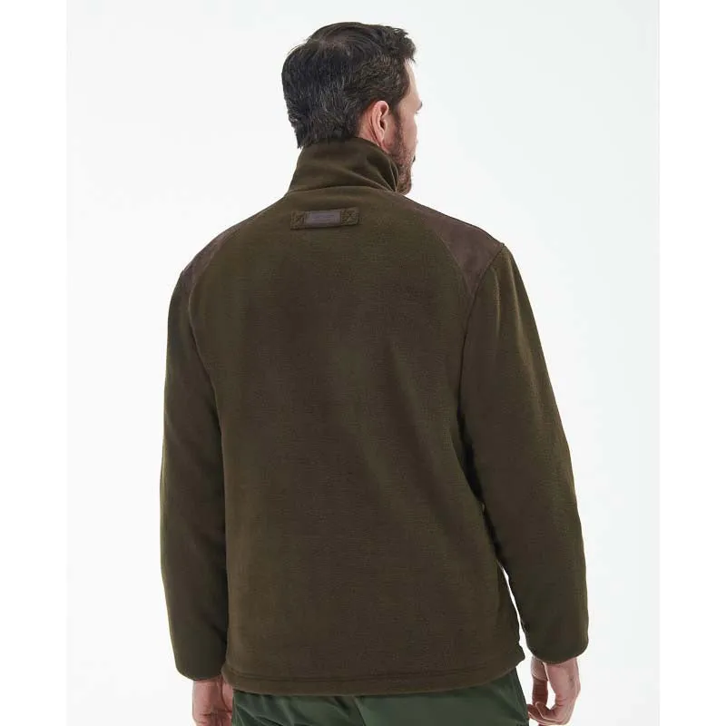 Shop the Savings Now Barbour Active Mens Fleece Jacket - Olive