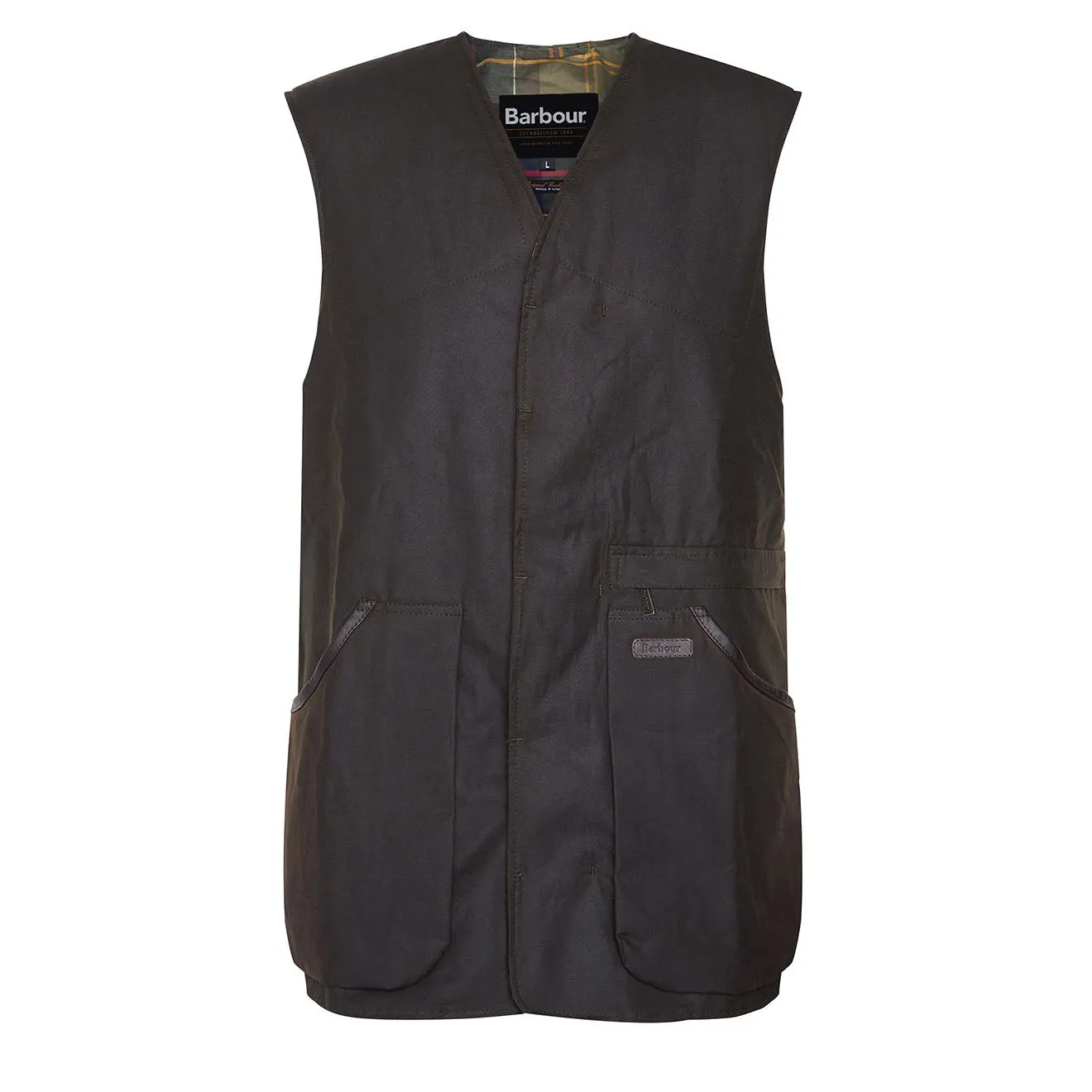 Barbour Alwinton Waxed Gilet Olive Shop Hot Picks Special Steal Event