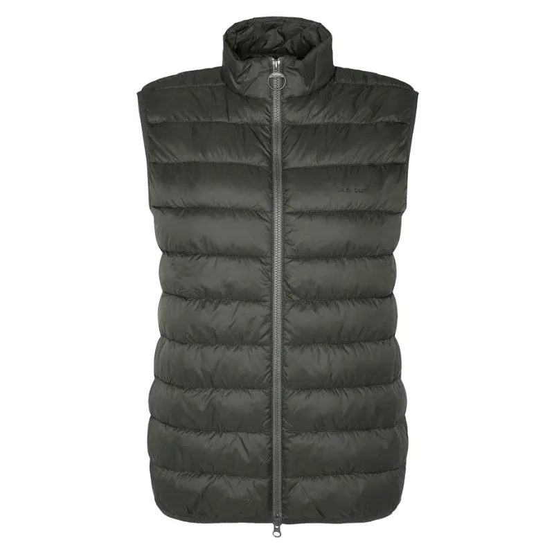 Barbour Bretby Mens Gilet - Olive Special Deal Frenzy Hot Offer Ending Soon