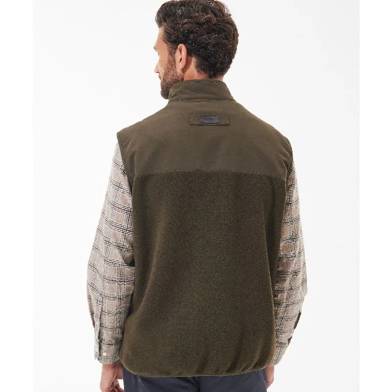 Barbour Country Mens Fleece Gilet - Olive Daily Special Offer Trendy Picks Today