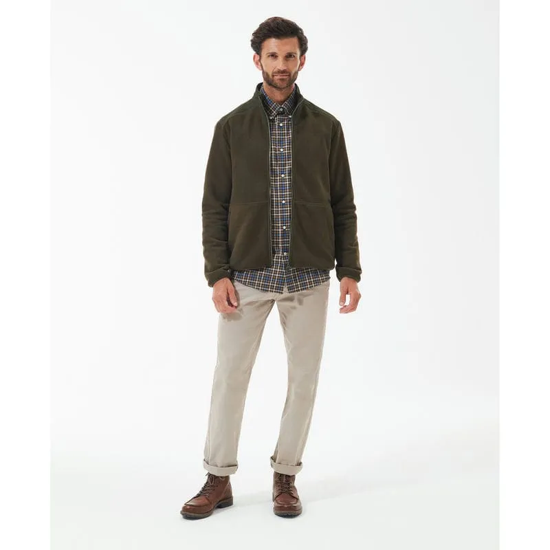 Grab Your Hot Pick Barbour Country Mens Fleece Jacket - Olive