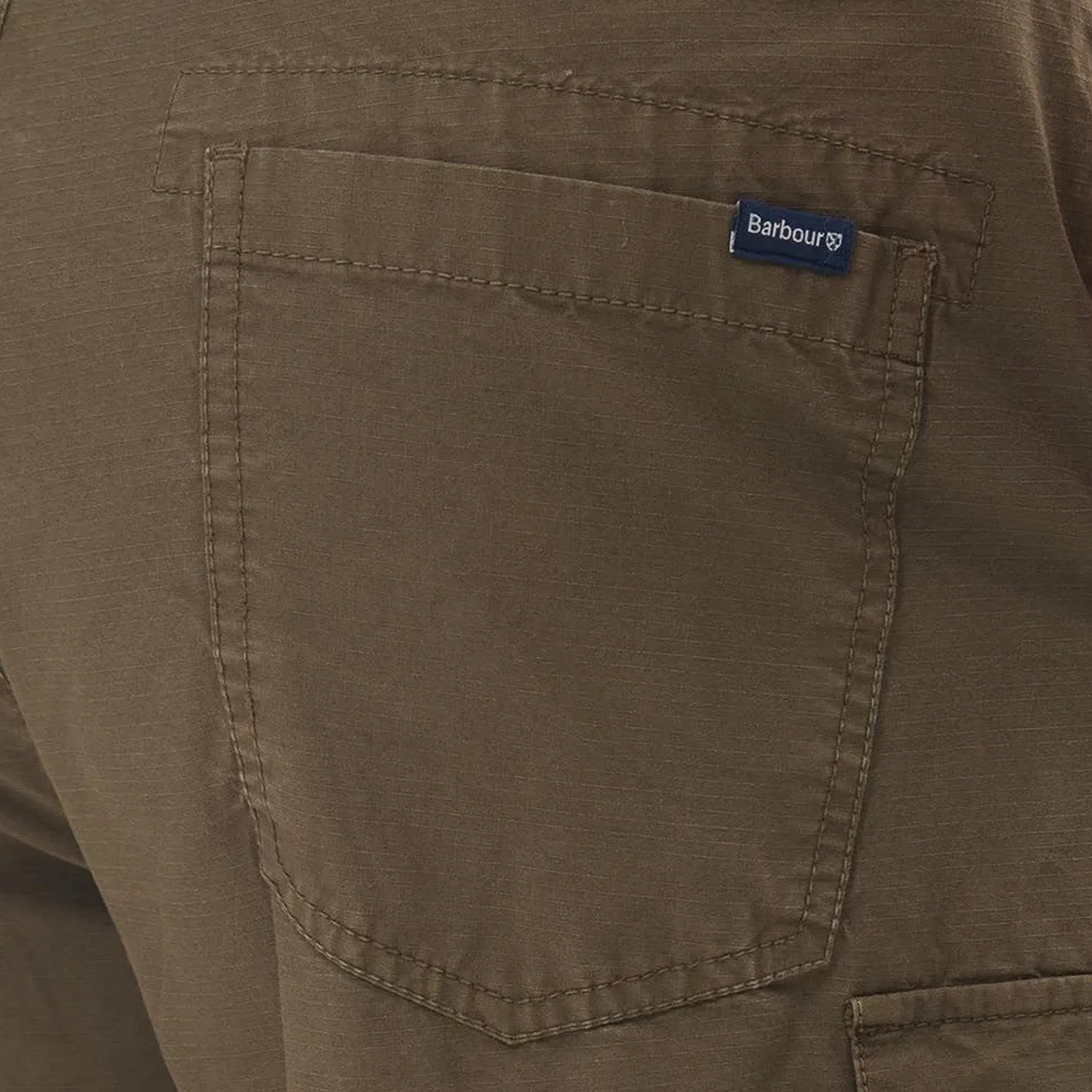 Barbour Essential Ripstop Cargo Trousers Beech Exclusive Holiday Deal