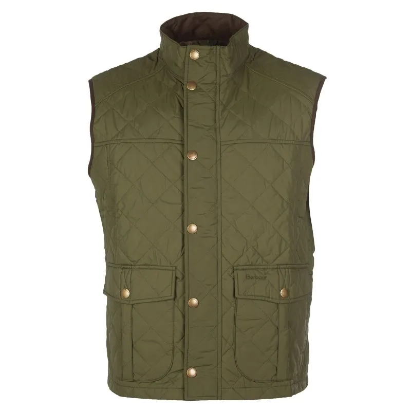 Barbour Explorer Mens Quilt Gilet - Mid Olive Today Only Steal