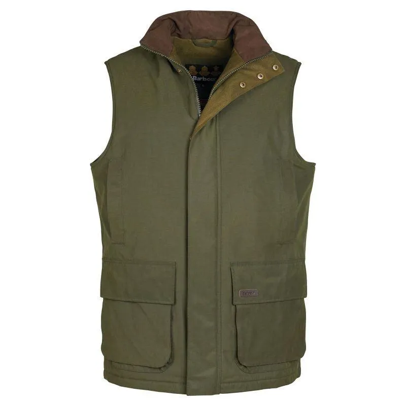 Sweet Deal Inside Barbour Farringdon Mens Thermore Gilet - Olive