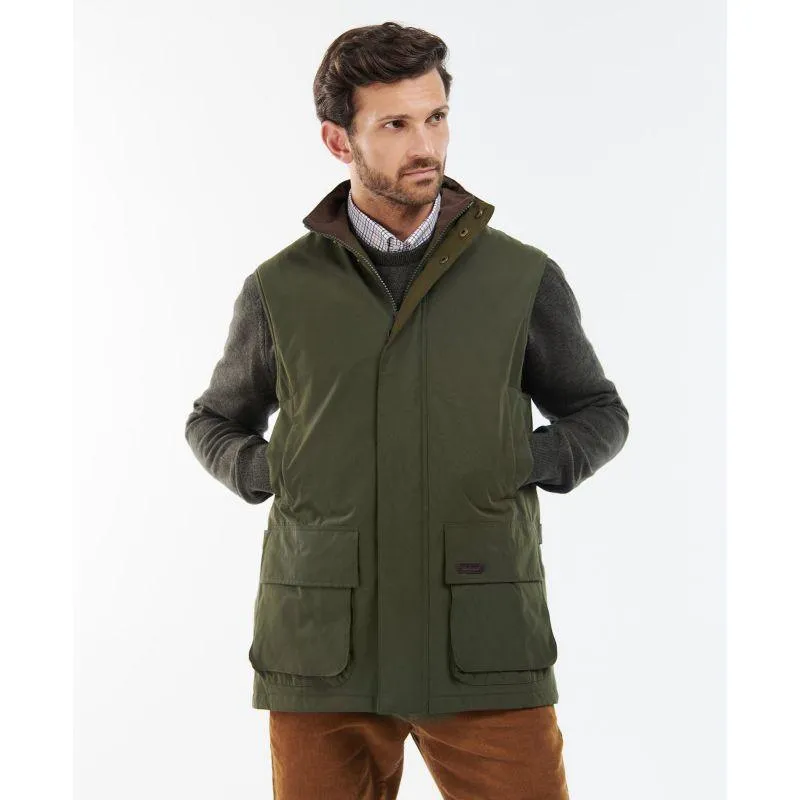 Barbour Farringdon Mens Thermore Gilet - Olive Big Clearance Event Big Savings Alert