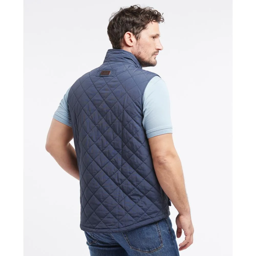 Barbour Fernwood Mens Quilted Gilet - Navy Instant Savings Deal Dont Miss Hot Deals