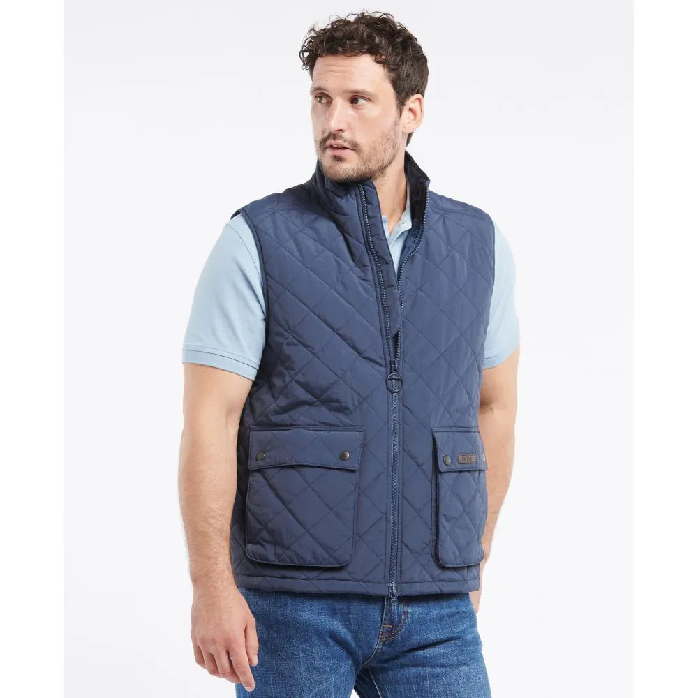 Hot Offer Event Hot Pick Deal Barbour Fernwood Mens Quilted Gilet - Navy