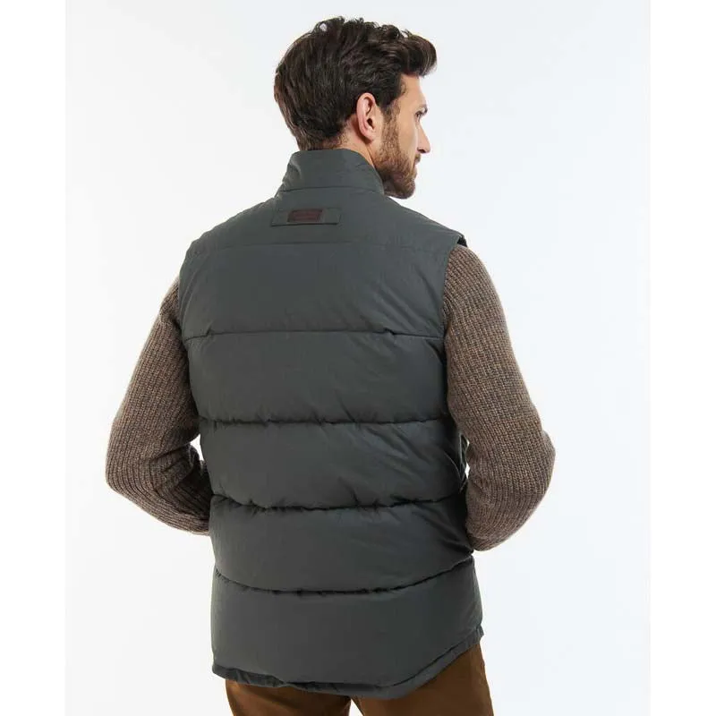 Barbour Fontwell Mens Quilted Gilet - Olive Special Price Offer Clearance Event Alert