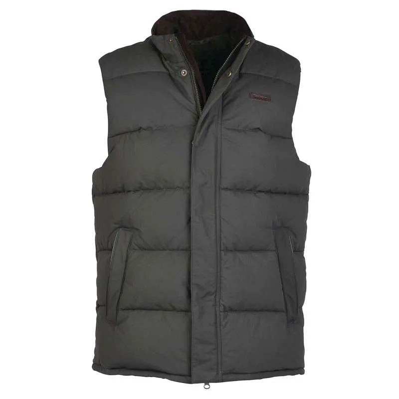 Barbour Fontwell Mens Quilted Gilet - Olive Today Only Savings Grab Todays Deal