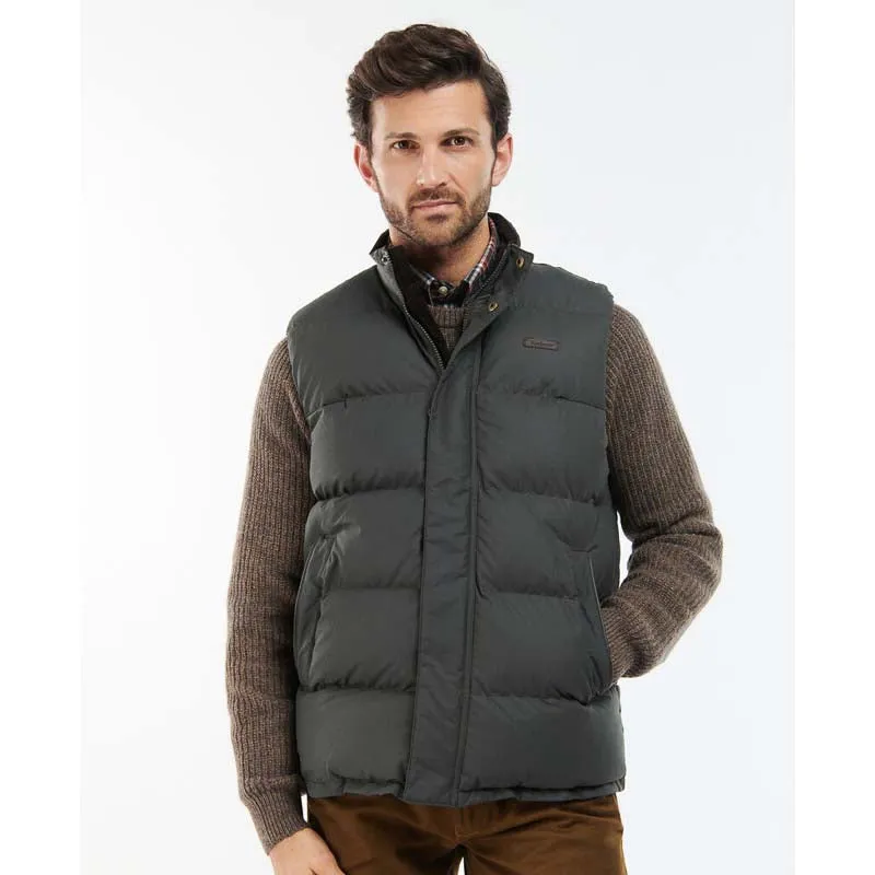Barbour Fontwell Mens Quilted Gilet - Olive MustHave Clearance