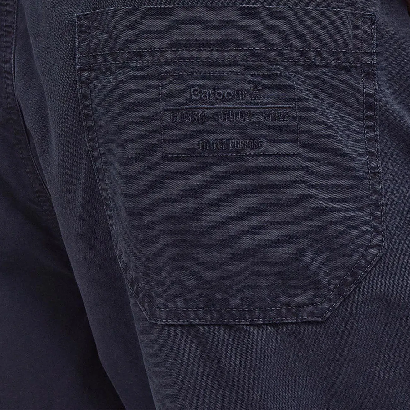 Barbour Grindle Straight-Leg Trousers Classic Navy Grab Your Hot Pick