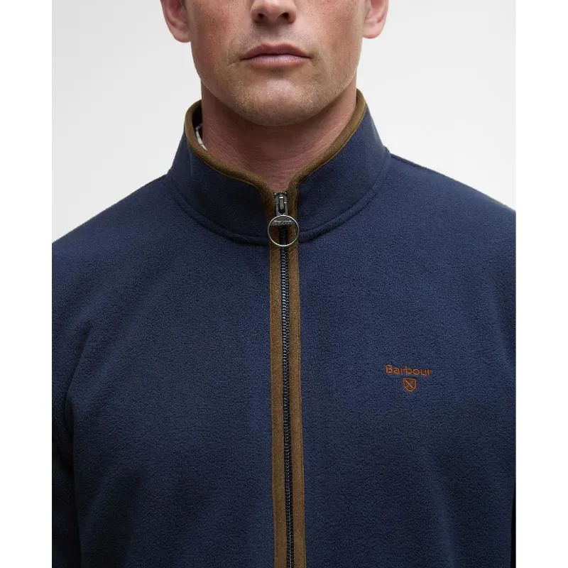 Shop Hot Deals Barbour Harwood Mens Full Zip Fleece Jacket - Navy
