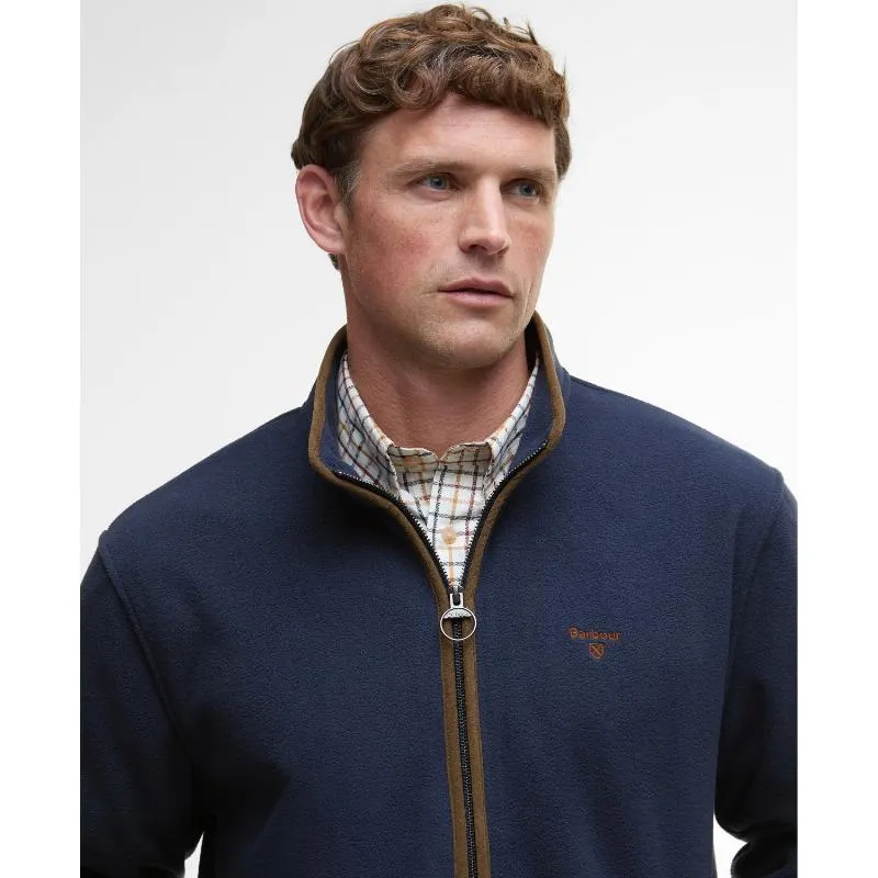 Biggest Savings Now Barbour Harwood Mens Full Zip Fleece Jacket - Navy