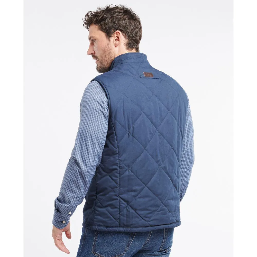 Barbour Kurt Mens Quilted Gilet - Navy Best Deal Alert Exclusive Online Discount