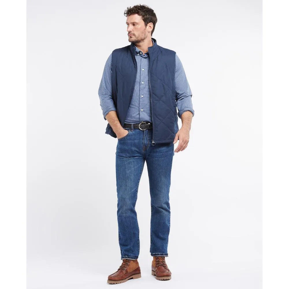 Big Savings Event Trending Now Offer Barbour Kurt Mens Quilted Gilet - Navy