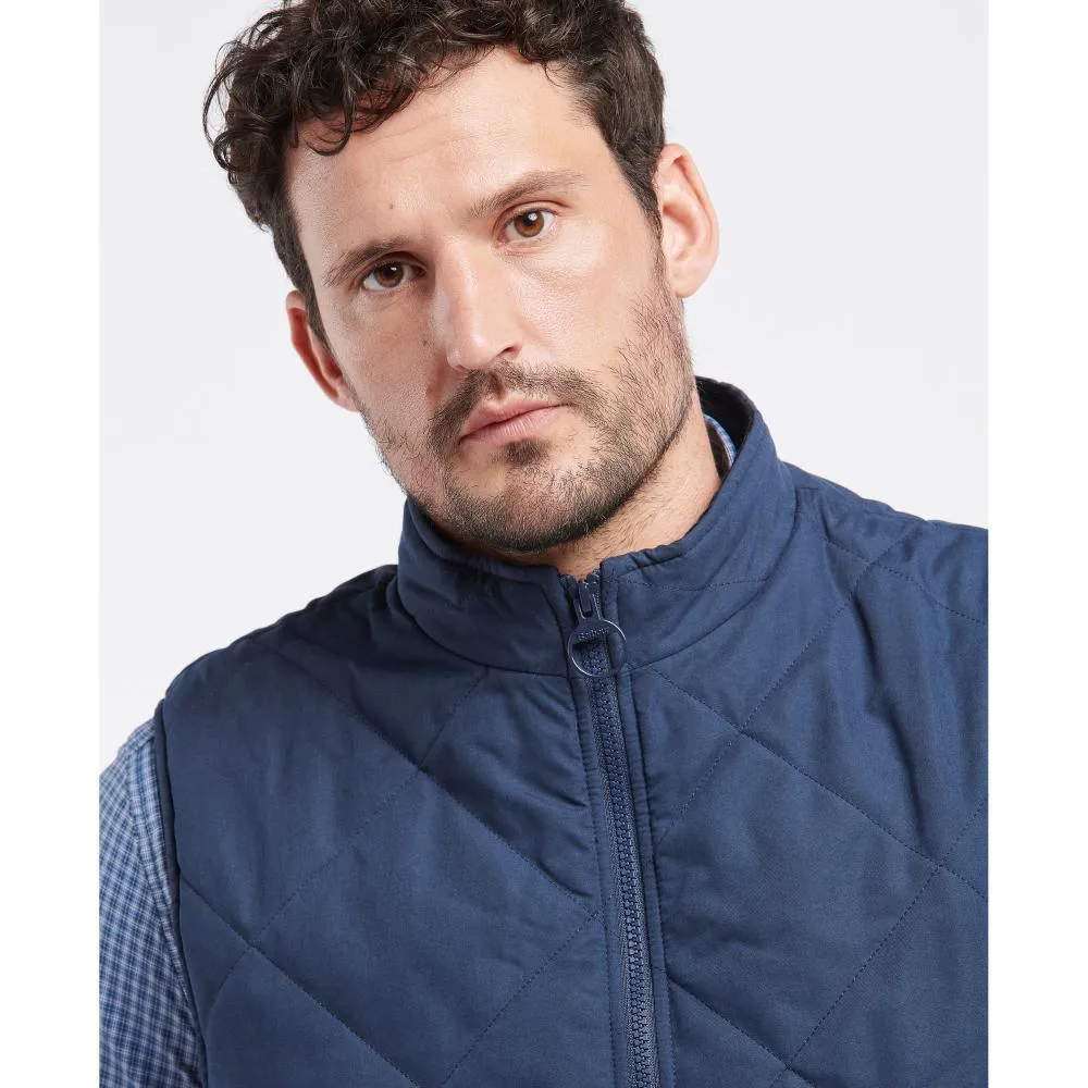 Clearance Event Barbour Kurt Mens Quilted Gilet - Navy