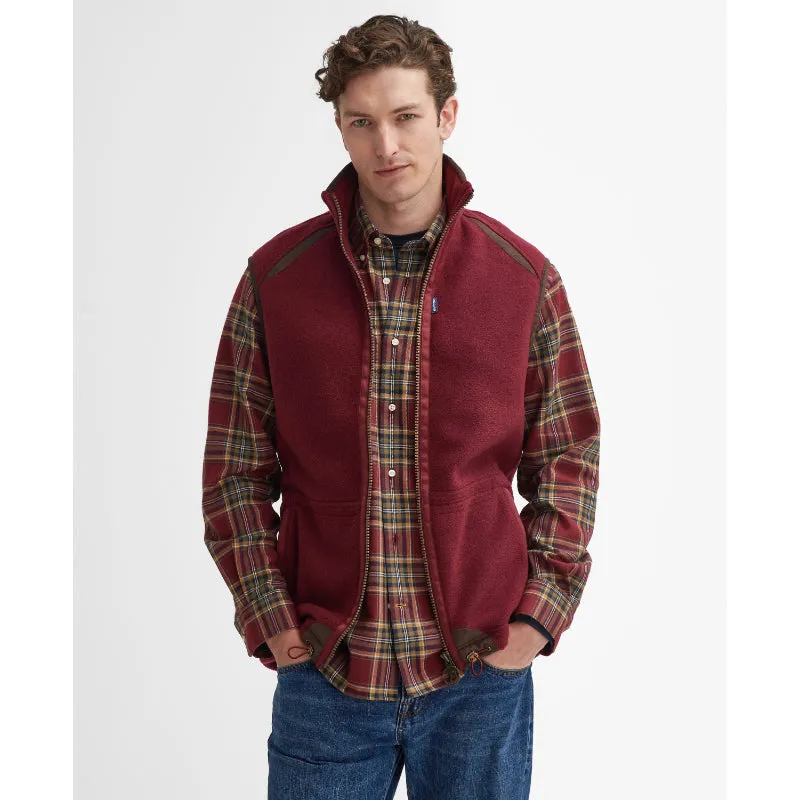 Barbour Langdale Mens Fleece Gilet - Port Save More Now