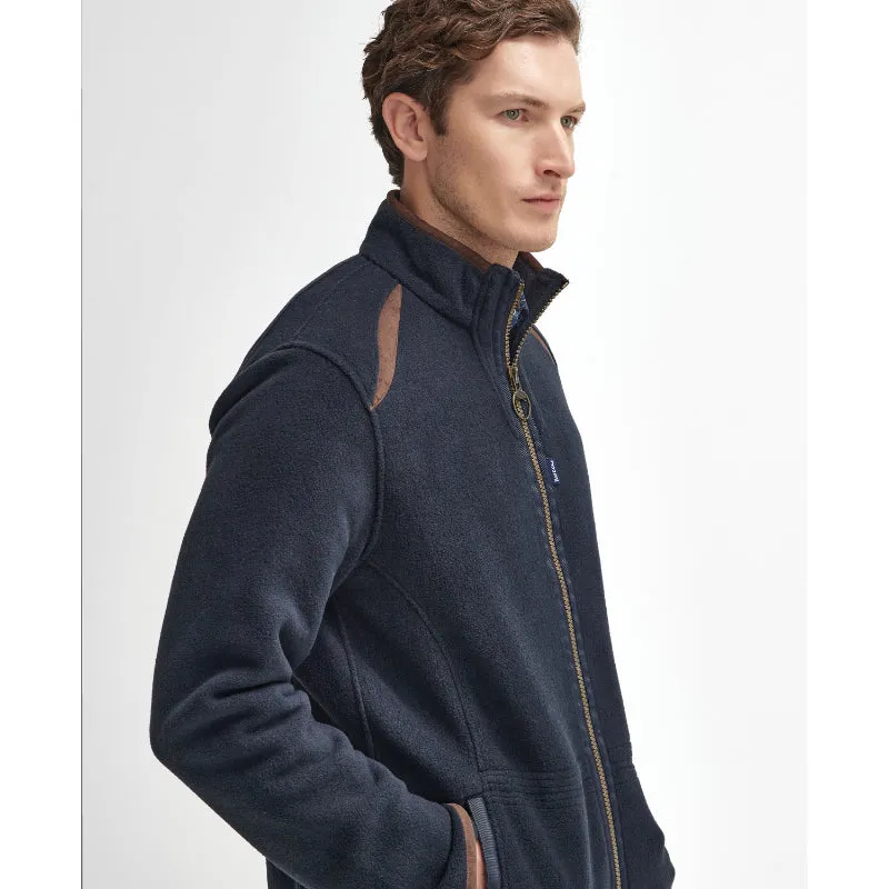 Shop Today Save Barbour Langdale Mens Fleece Jacket - Navy