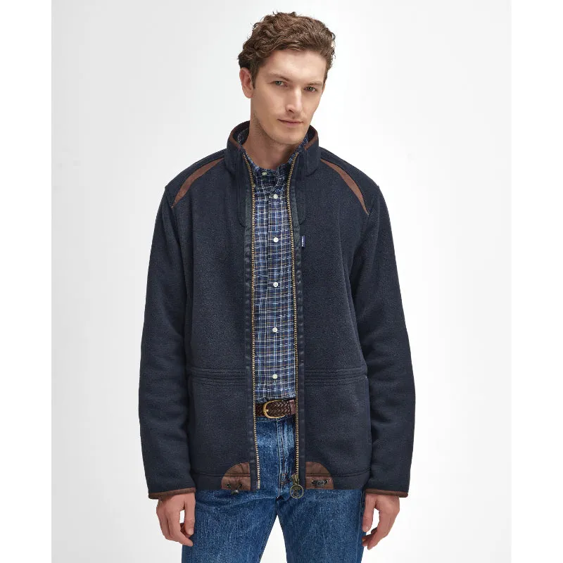 Barbour Langdale Mens Fleece Jacket - Navy Trending Now Offer
