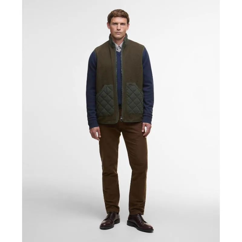 Mega Sale Now Barbour Lowich Mens Fleece Gilet - Olive