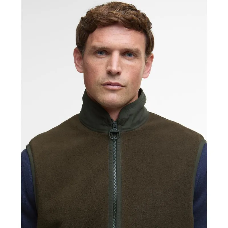 Dont Miss This Offer Barbour Lowich Mens Fleece Gilet - Olive