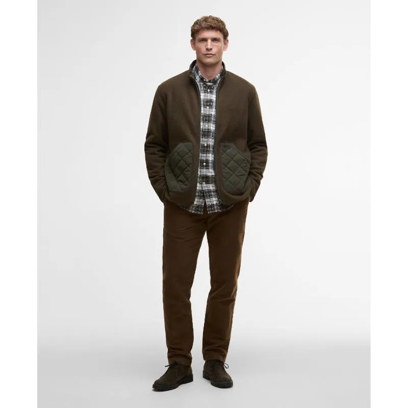 Barbour Lowich Mens Fleece Jacket - Olive Exclusive Savings Event Trendy Picks Today