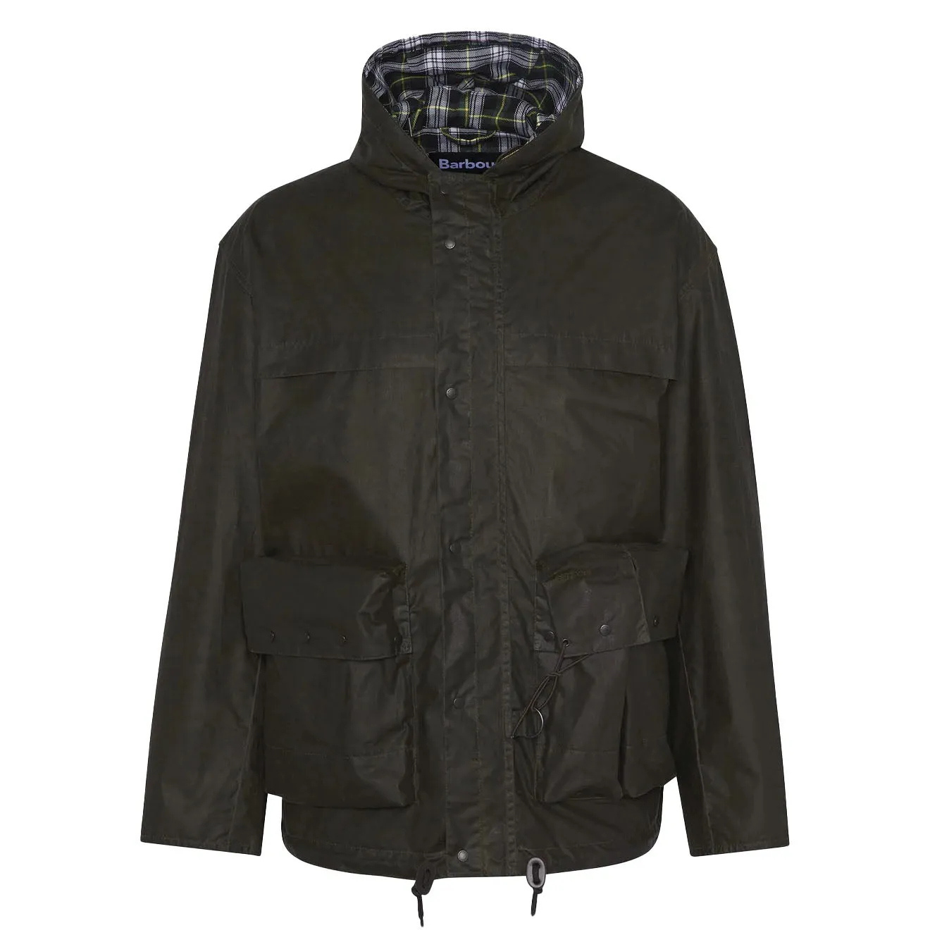 Barbour Modified Durham Wax Jacket Archive Olive Flash Sale Alert