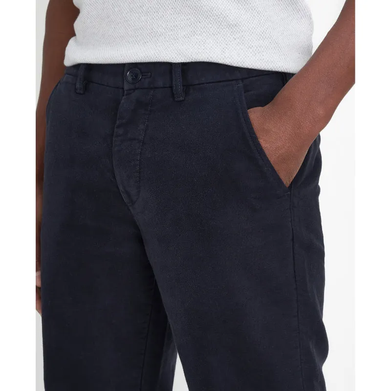 Mega Discount Event Barbour Moleskin Tailored Fit Mens Trousers - Navy