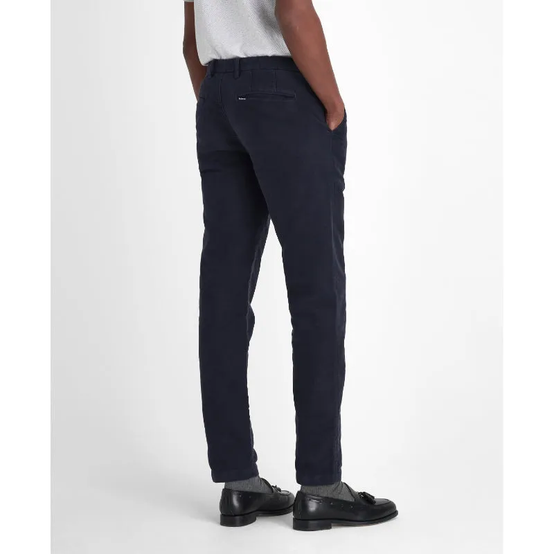Exclusive Savings Event Today Only Special Barbour Moleskin Tailored Fit Mens Trousers - Navy