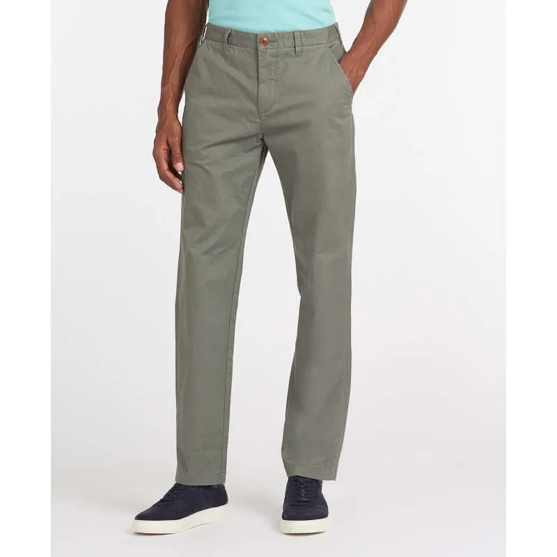 Clearance Event Barbour Neuston Essential Mens Chino Trousers - Olive