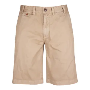Barbour Neuston Twill Mens Shorts - Stone Instant Discount Flash Deal Alert