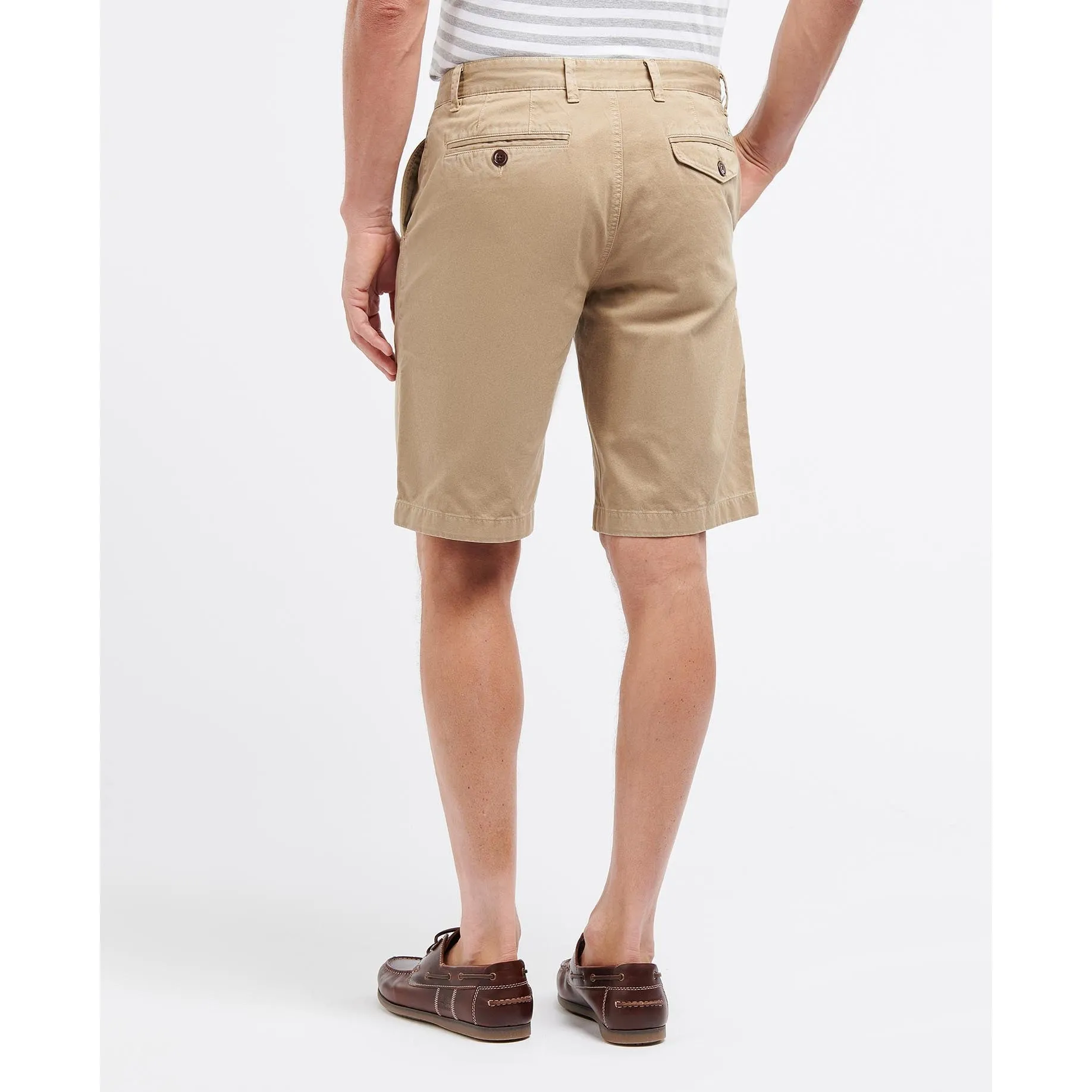 Trending Hot Picks Best Deal Alert Barbour Neuston Twill Mens Shorts - Stone