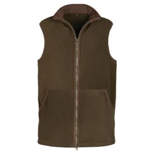 Barbour Oakmoor Mens Fleece Gilet - Olive Last Chance Offer