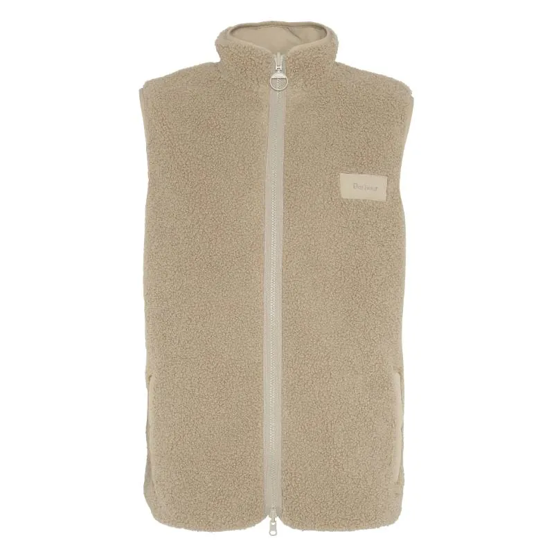Barbour Reversible Fleece Mens Gilet - Concrete Today Only Hot Sale