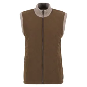 Shop the Best Deals Barbour Shoveler Mens Knitted Gilet - Stone