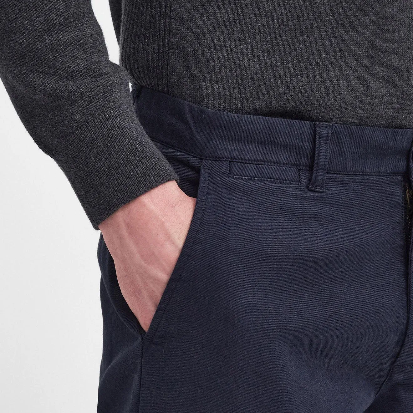 Grab Todays Deal Instant Savings Inside Barbour Washed Stretch Twill Tailored Fit Trouser Dark Navy