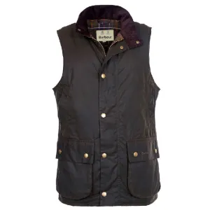 Barbour Westmorland Mens Wax Waistcoat - Olive Hot Pick Sale