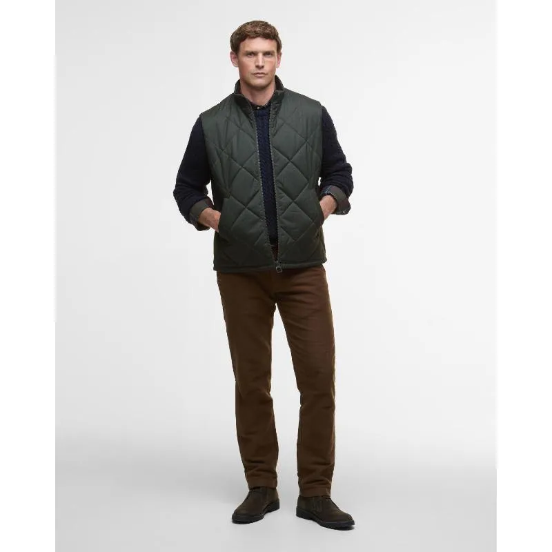 Barbour Winter Finn Mens Gilet - Olive Save More Now